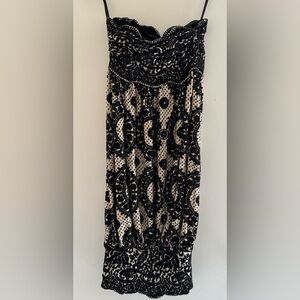 DVF strapless dress